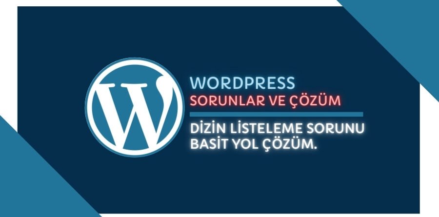 Sunucunuzda Dizin Listelemesi Etkin Görünüyor 2021 Hatası ve Çözümü