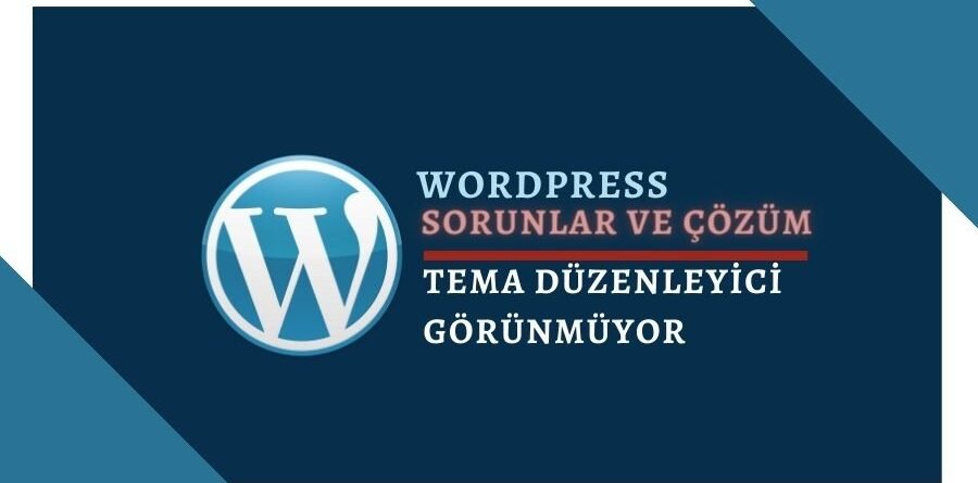 Wordpress Tema Düzenleyici Yok - Hata ve Çözümü [Çözüldü]