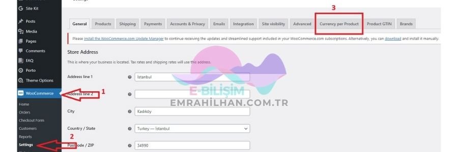 1- Currency per Product for WooCommerce