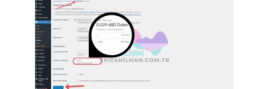 5- Currency per Product for WooCommerce Ayarları